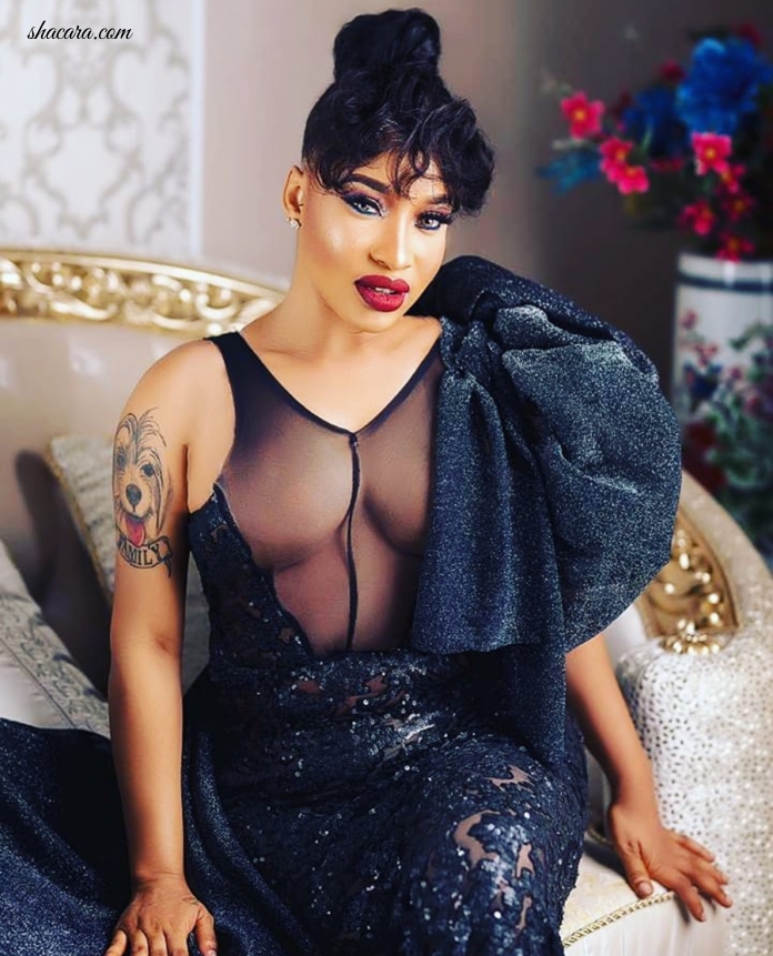 Tonto Dikeh Announces She Is Ready To Undergo Plastic Surgery After Fans React To These Cleavage Exposing Outfits
