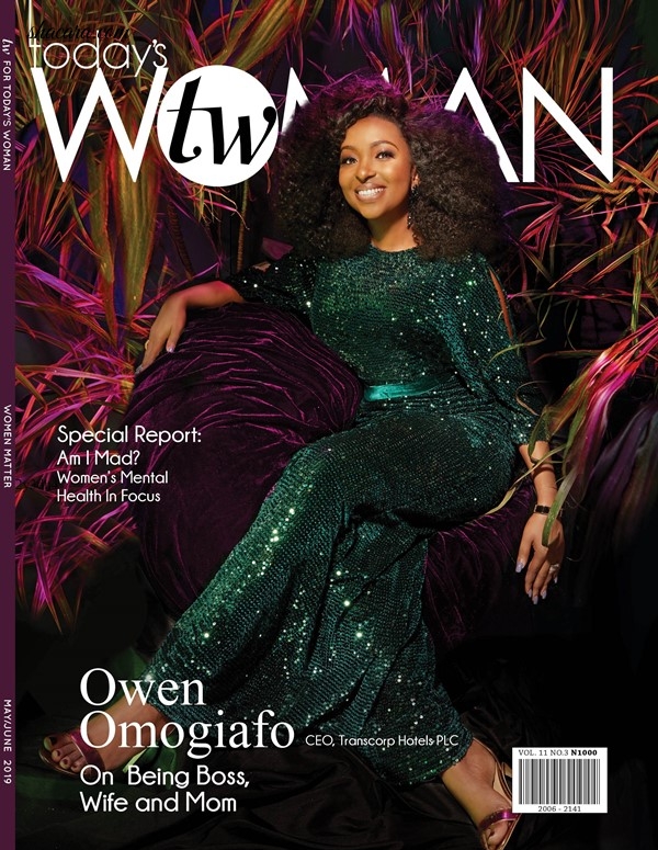 The Beautiful and Brainy Owen Omogiafo Elegantly Covers TW May-June Edition