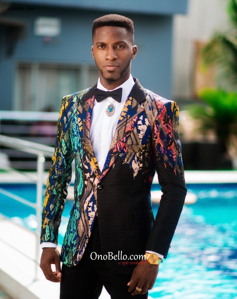 Style Influencer Akin Faminu Channels ‘Fashion Royalty’ in Bankole Thomas