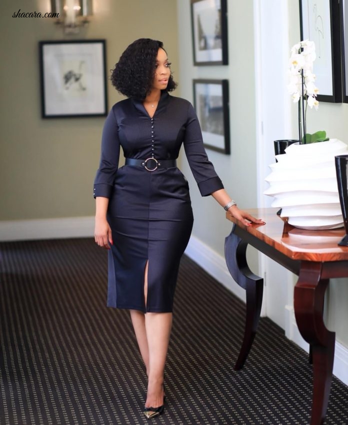 South African Beauties Buhle Samuels and Lerato Seuoe Stun In Fabulous Office & Smart Casuals By BellaCozi SA