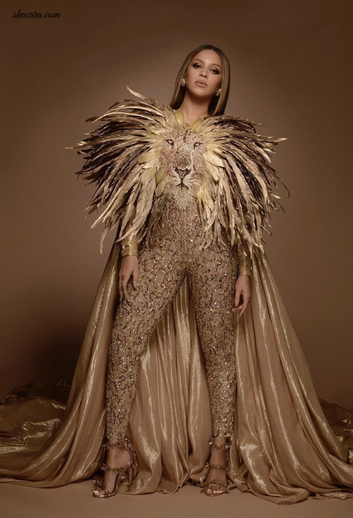 Beyonce Breaks The Net As She Goes Full Lion King Mode To Her Mothers ‘Wearable Art Gala’
