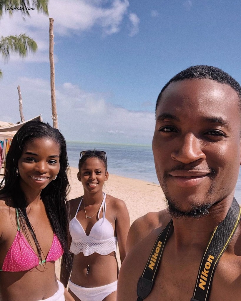 Lovey Dovey! A Glimpse At Nollywood Actor Akah Nnani & Wife Claire’s Mauritius Honeymoon