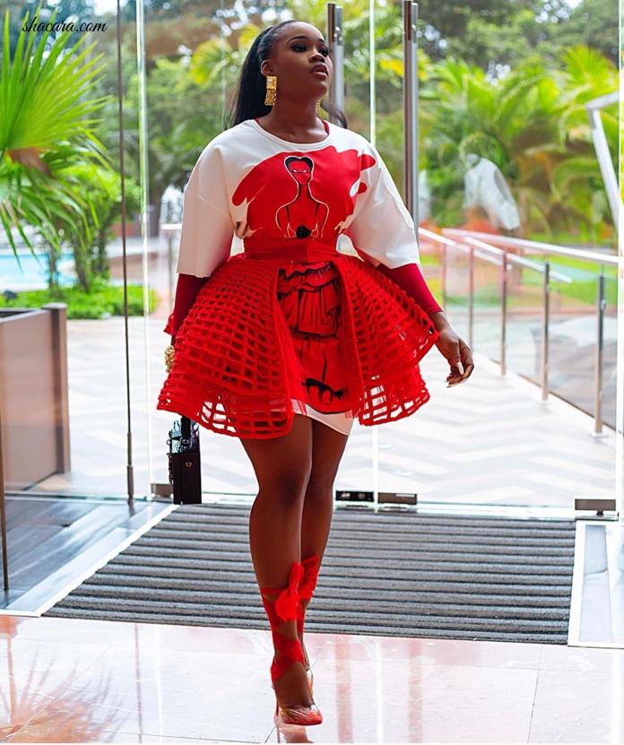 #STYLEGIRL: Nana Akua Addo x Claturally Are June’s Deadliest Style Combo After Big Brother’s Cynthia Nwadiora Sets The Net On Fire With This Look
