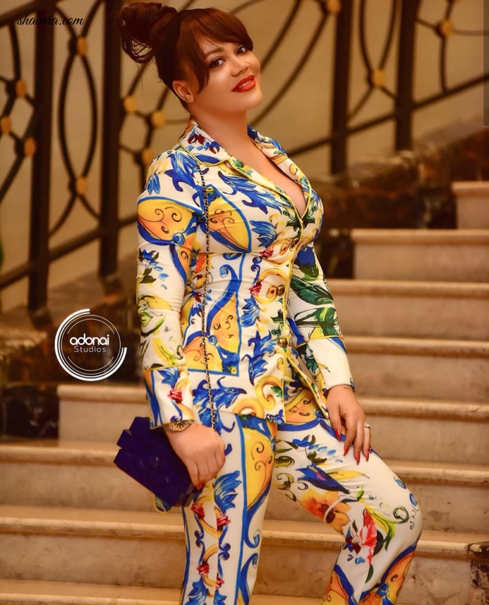 #STYLEGIRL: Gh Actress Nadia Buari Is Back On The Style Map And Shakes Fans With This Fabulous Look