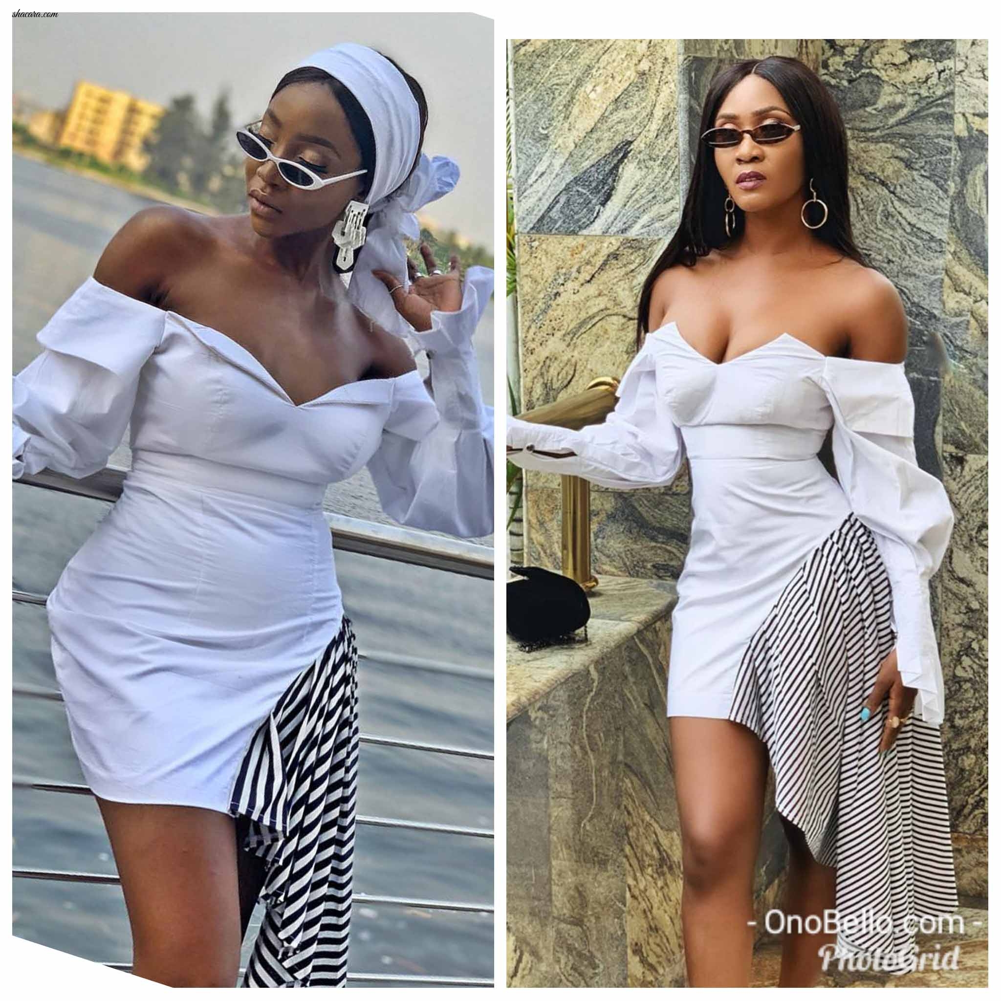 Who Wore It Better? Actress Inidima or Actress Toni Tones In Design by Fablanebyderin.
