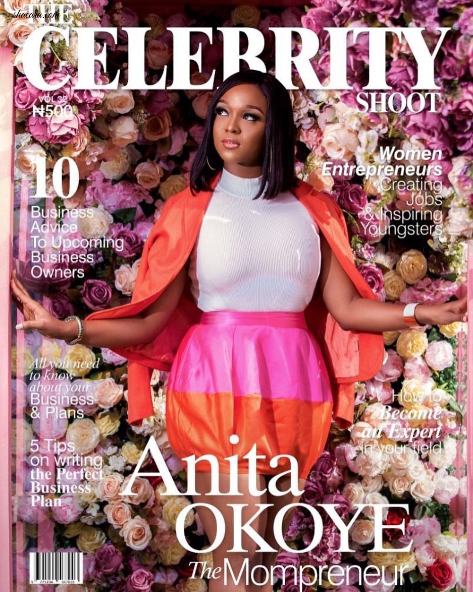 Anita Okoye Covers The Latest Edition Of The Celebrity Shoot Magazine