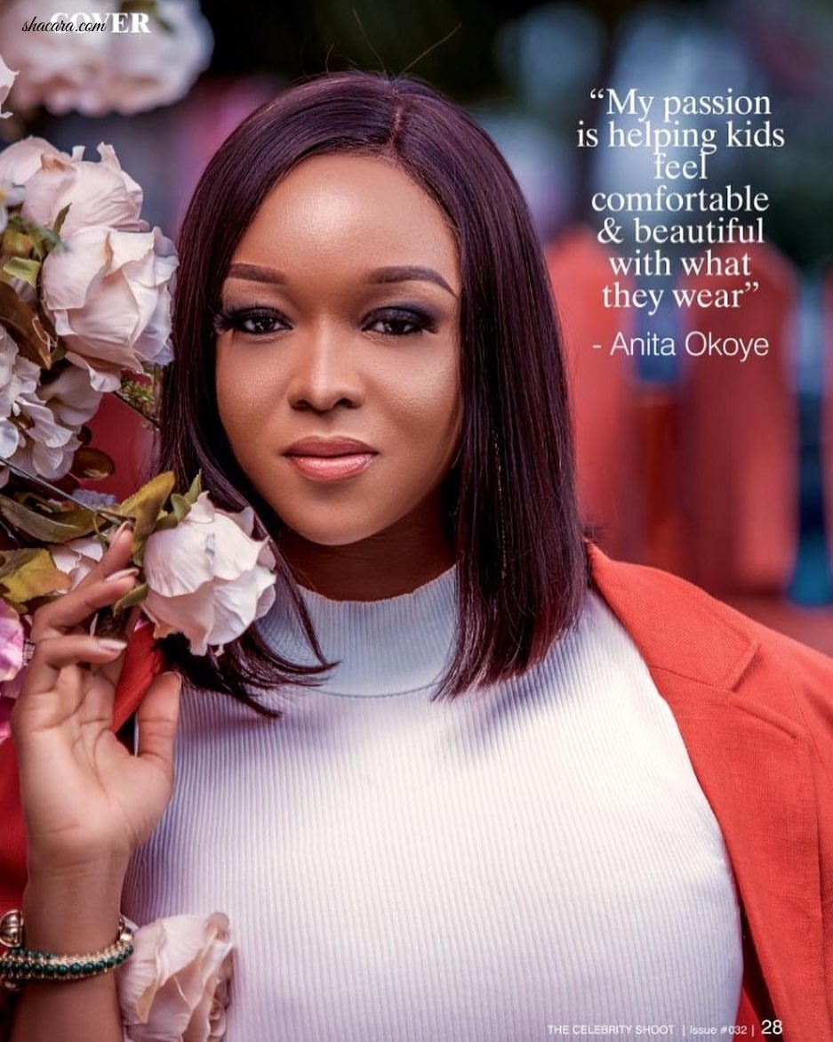 Anita Okoye Covers The Latest Edition Of The Celebrity Shoot Magazine