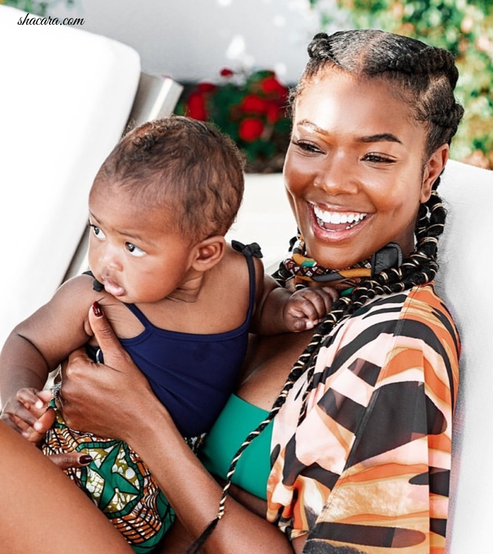 Gabrielle Union Is Turning Her Daughter Into A Fabulous African Fashionista; See Them In These Haute African Brands