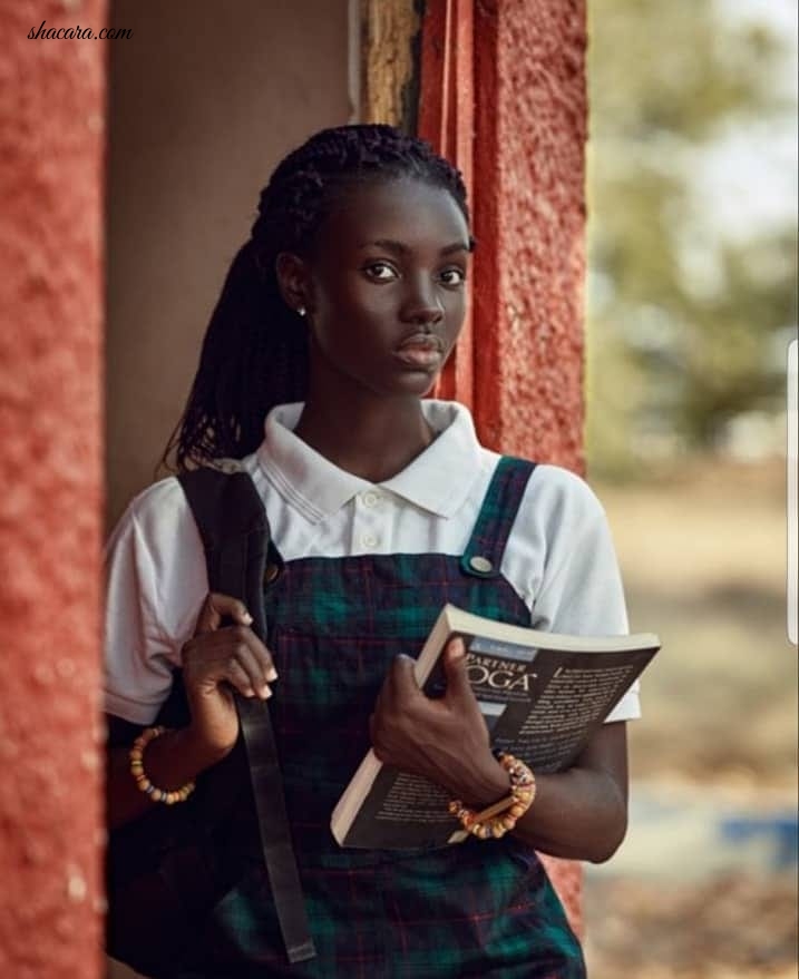 #MODELCRUSH: “My Dark Skin Is A Golden Pass To Jobs” – Black Diamond, Ghana’s Darkest Model