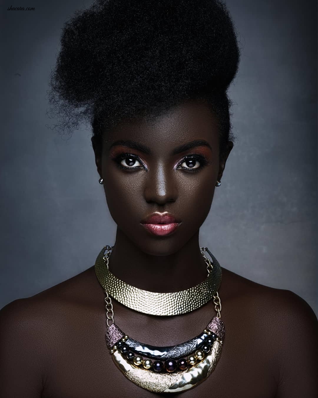 #MODELCRUSH: “My Dark Skin Is A Golden Pass To Jobs” – Black Diamond, Ghana’s Darkest Model