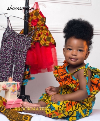 PICS: This Instant Viral Cute Baby Just Made Our Sunday In Fab African Fashion, Her Pics Will Melt Your Heart