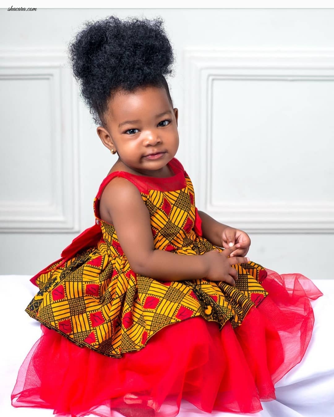 PICS: This Instant Viral Cute Baby Just Made Our Sunday In Fab African Fashion, Her Pics Will Melt Your Heart