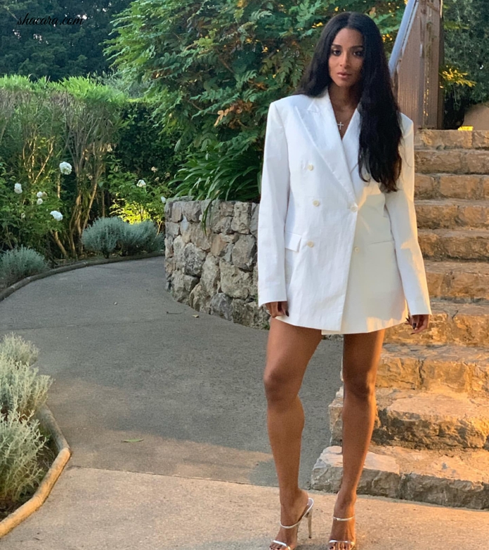 No One Flaunts Legs Better Than Chart Topping Singer Ciara, Here Are 15 Images Of Classy Leg Serving Inspo