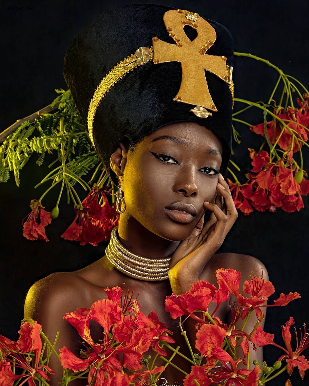 #MODELCRUSH: Why Isn’t This Natural Beautiful Ivorian Model, Aude Already International? See All Inside