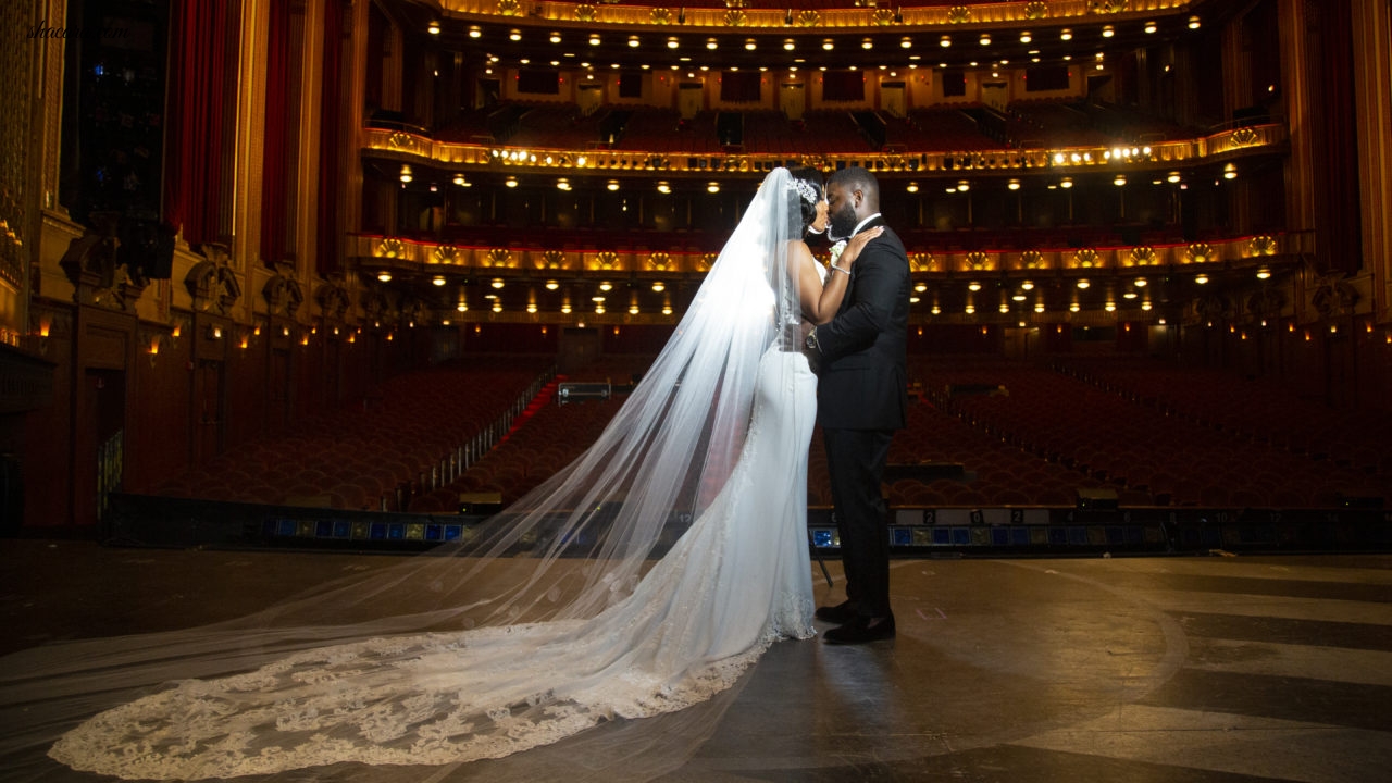 Bridal Bliss: Terrance and Tiffany Got Married At The Opera And The Wedding Deserves A Standing Ovation