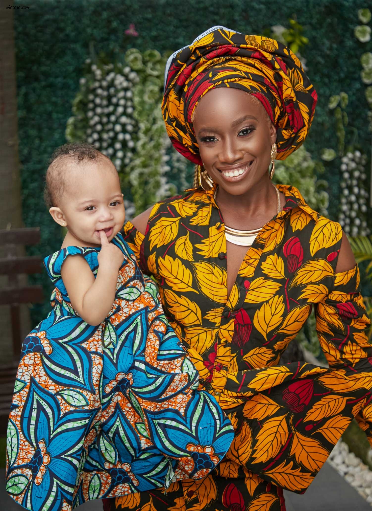 For The Love Of African Wax Print! Tania Omotayo, Juliana Olayede, Soliat Bada And Mariam Adeyemi Star In Glam Africa Magazine’s Latest Feature