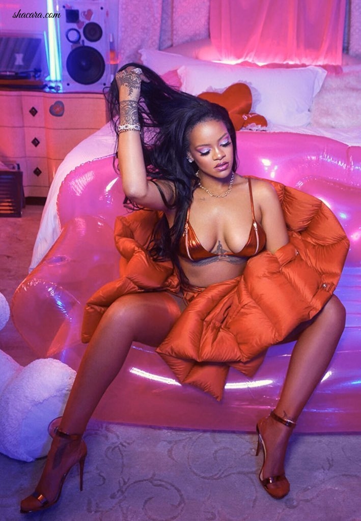 Rihanna Sizzles In Savage X Fenty’s Valentine 2020 Collaboration Campaign