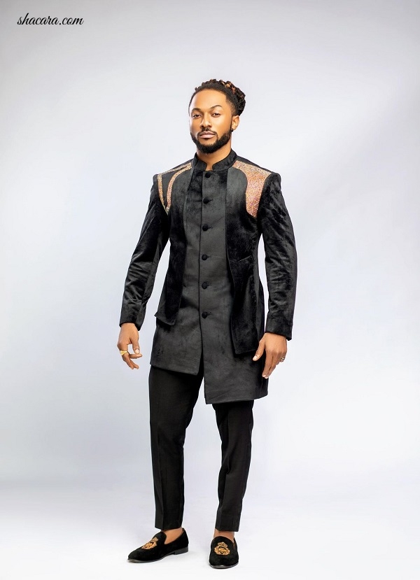 BBNaija’s Nelson & Singer, Minjin Front FreshbyDotun’s Twofold Collection, “Lavish And Sophisticate”