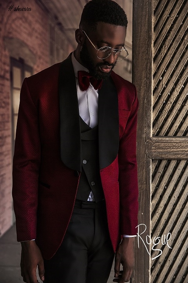 Menswear Brand Rogue Presents An Editorial Featuring Ric Hassani In “Rogue Man Identity”