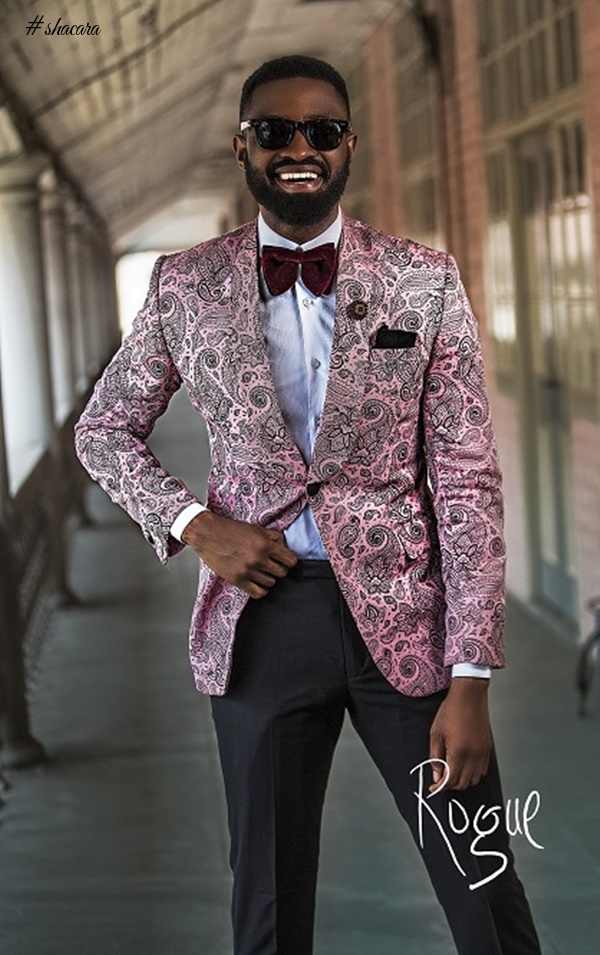 Menswear Brand Rogue Presents An Editorial Featuring Ric Hassani In “Rogue Man Identity”