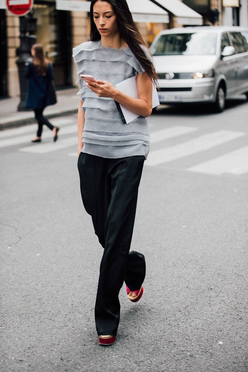 Paris Couture Street Style