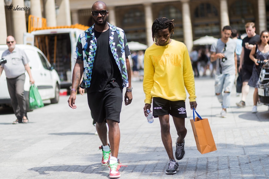 Dapper Dudes Take Over Paris During Men's Fashion Week