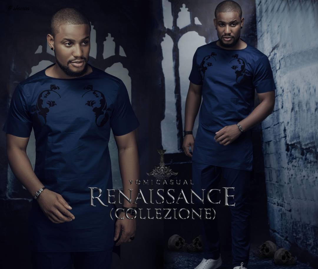 Renaissance Collezione! Zack Orji, Alex Ekubo, Ebube Nwagbo & IK Ogbonna for Yomi Casual’s Collection