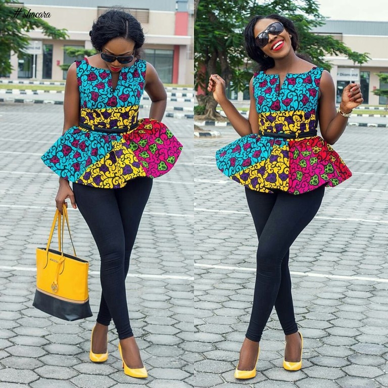 THE ANKARA STYLES LAST WEEKEND WERE REMARKABLY SEXY