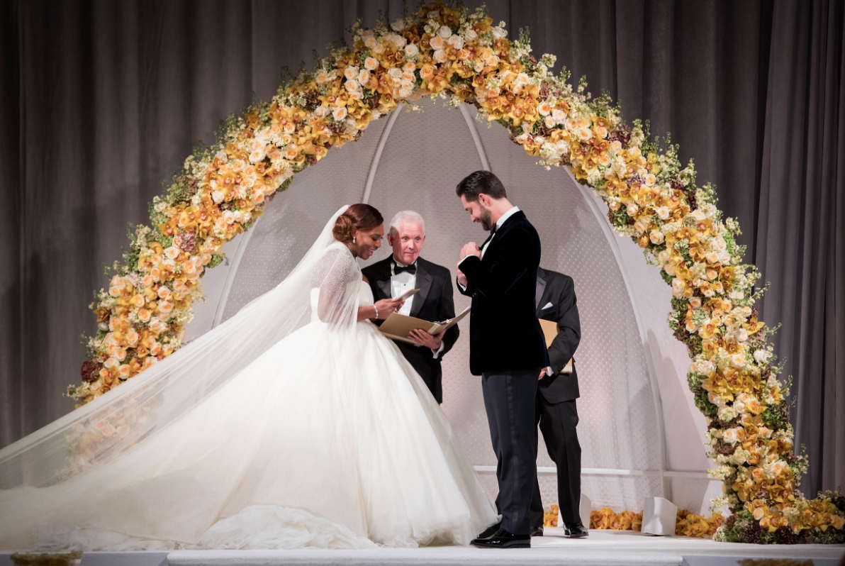 Weddings! Serena Williams & Alexis Ohanian Tie The Knot In A Fairy Tale Wedding