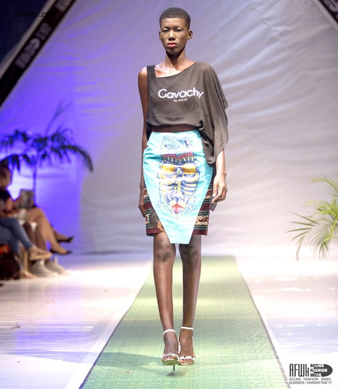 See How Gavachy Stole The Crowd By Redefining Kente Fashion At Accra Fashion Week SH 17