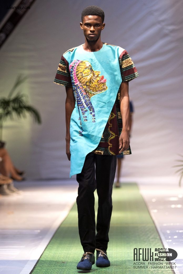 See How Gavachy Stole The Crowd By Redefining Kente Fashion At Accra Fashion Week SH 17