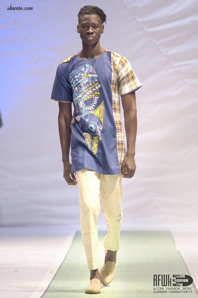 See How Gavachy Stole The Crowd By Redefining Kente Fashion At Accra Fashion Week SH 17