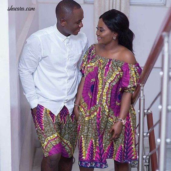 CUTE ANKARA COUPLES OUTFITS THAT JUST SCREAM LOVE THIS SEASON!!!