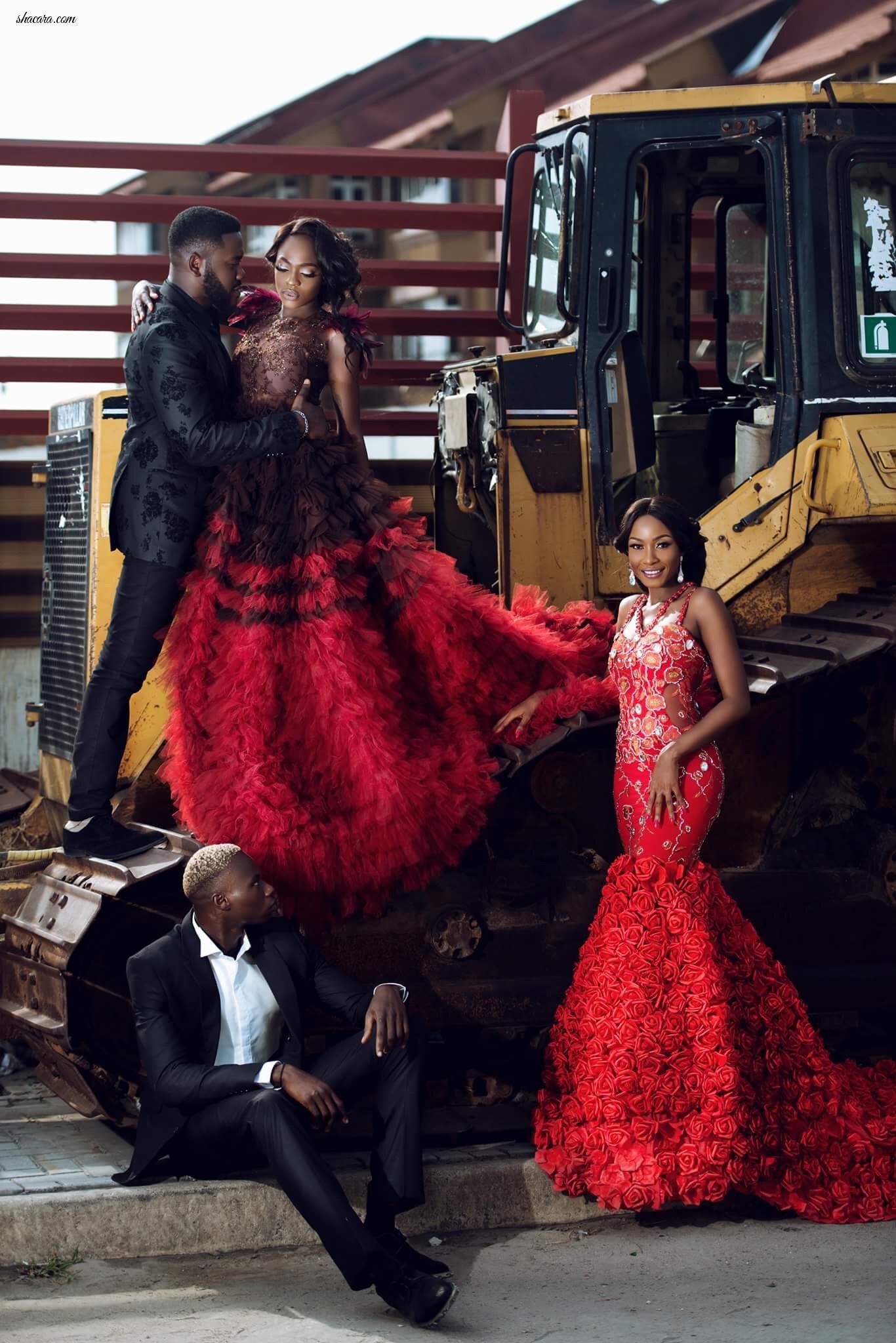 Deyemi Okanlawon, Beverly Osu Feature In Bridal Fashion Editorial Photographed By Abu Salami