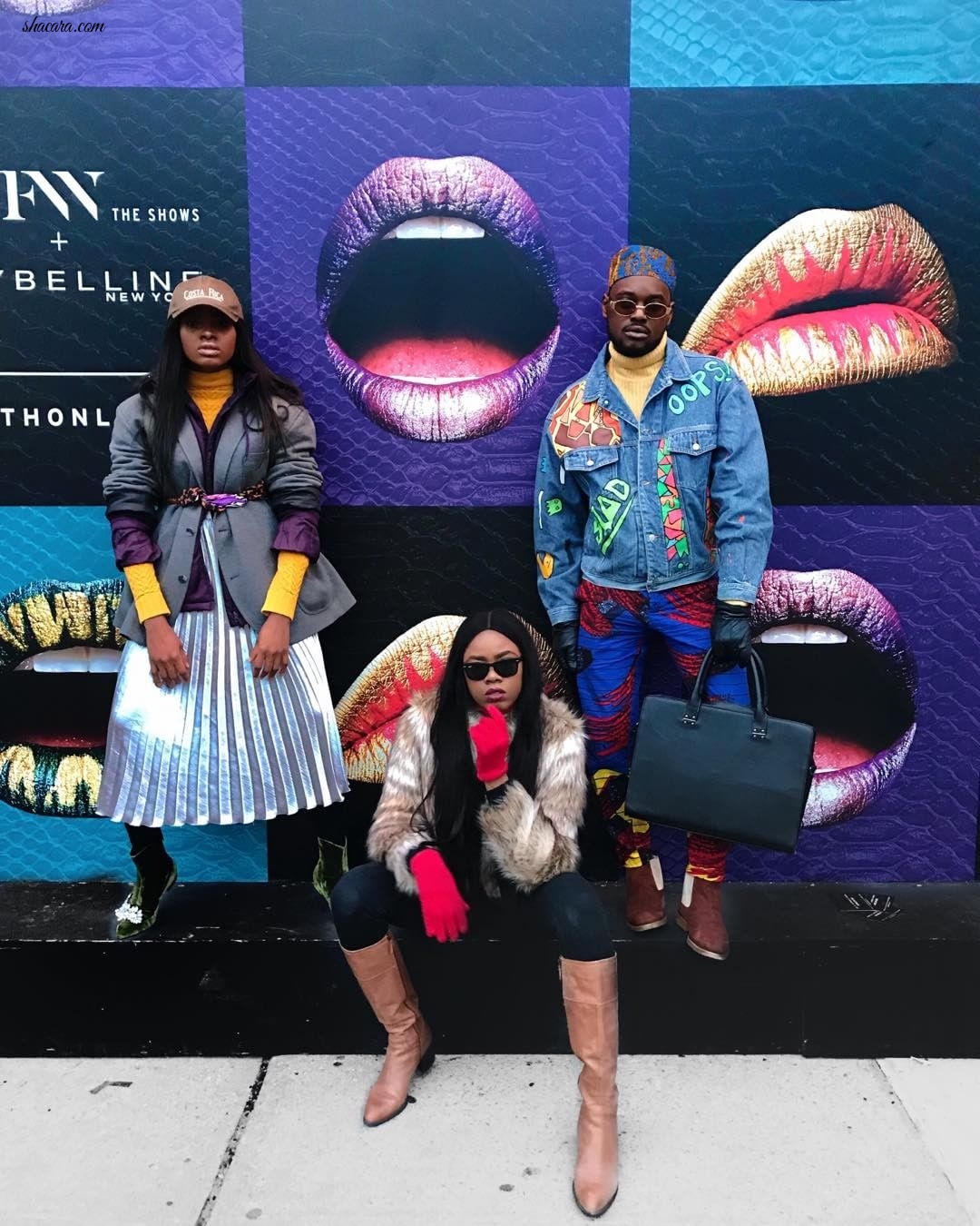 Check Out The Stylish Nigerians That Slayed The Streets At #NYFW18