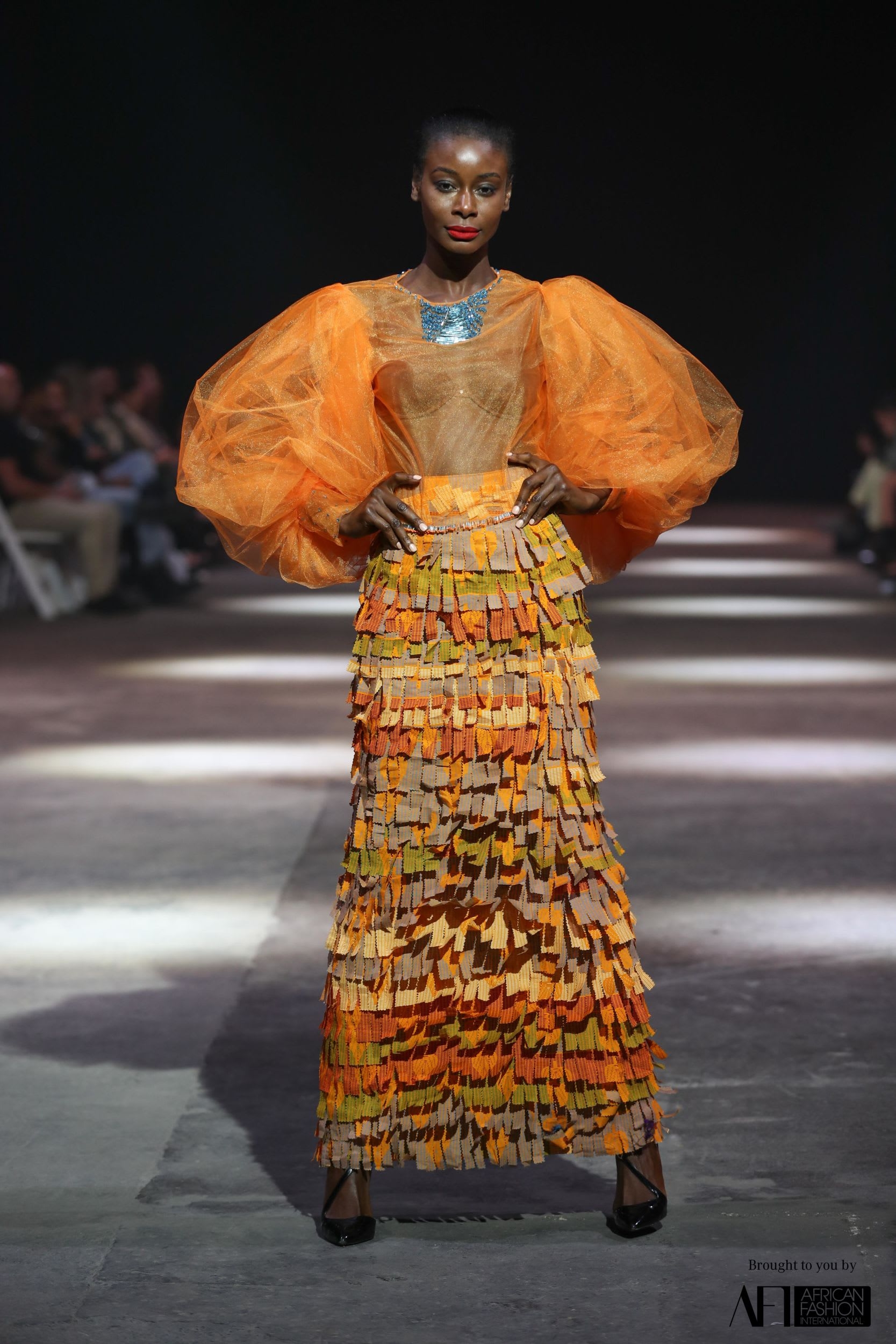 Lumiere Couture Represents Ghana @ AFI Cape Town Fashion Week 2018