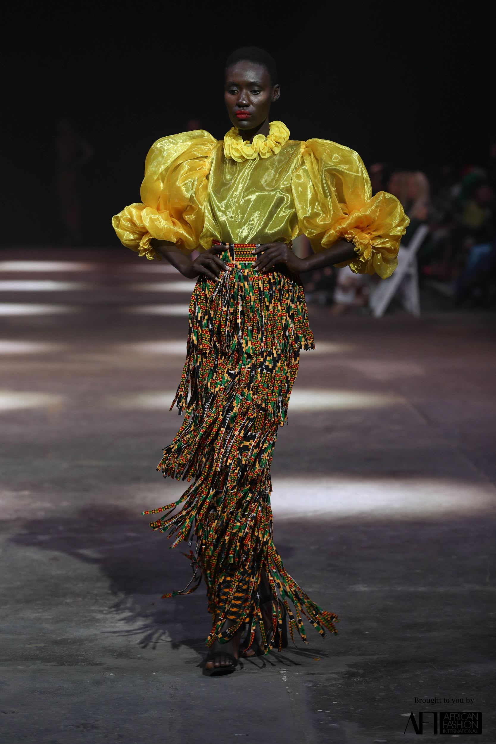 Lumiere Couture Represents Ghana @ AFI Cape Town Fashion Week 2018