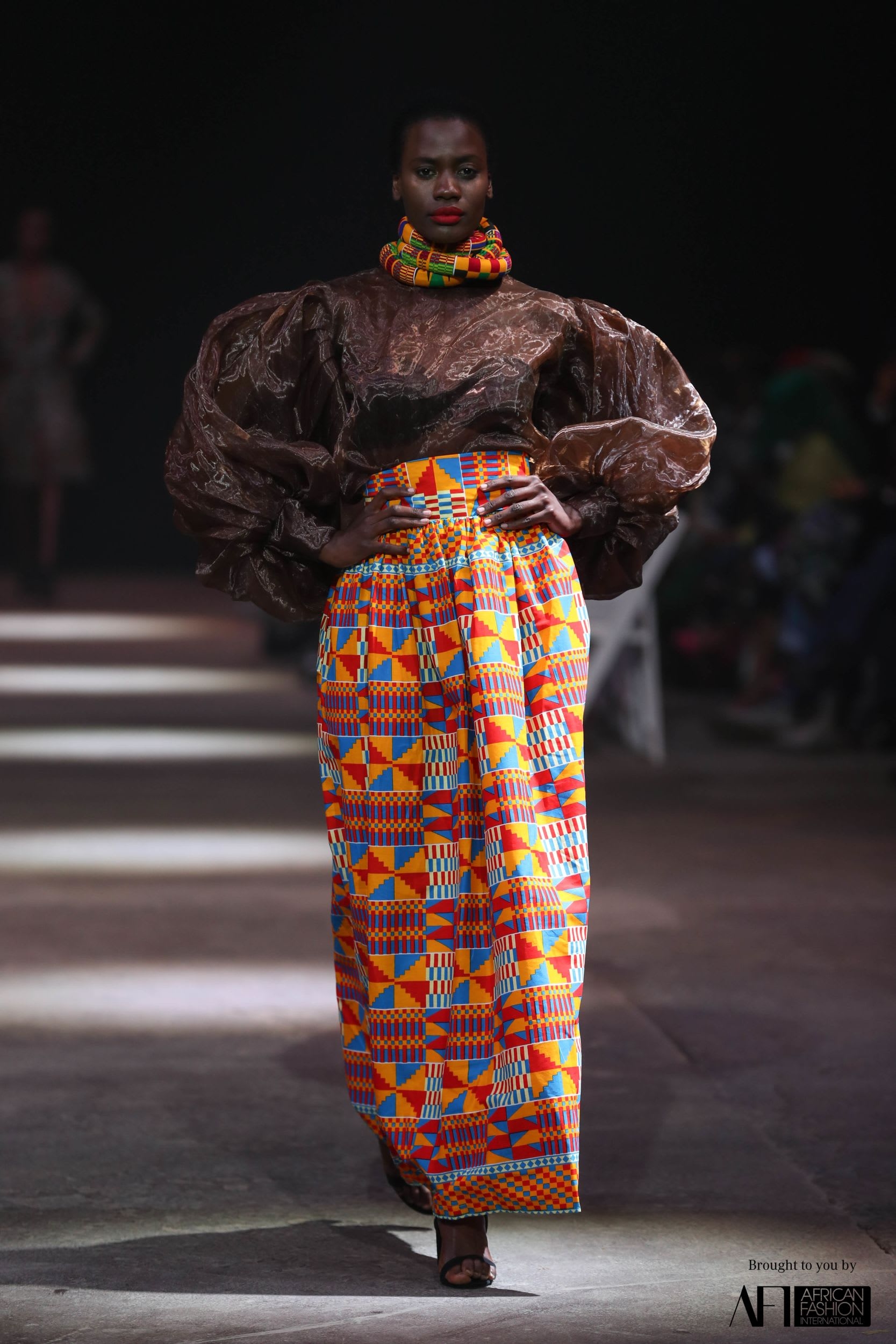 Lumiere Couture Represents Ghana @ AFI Cape Town Fashion Week 2018