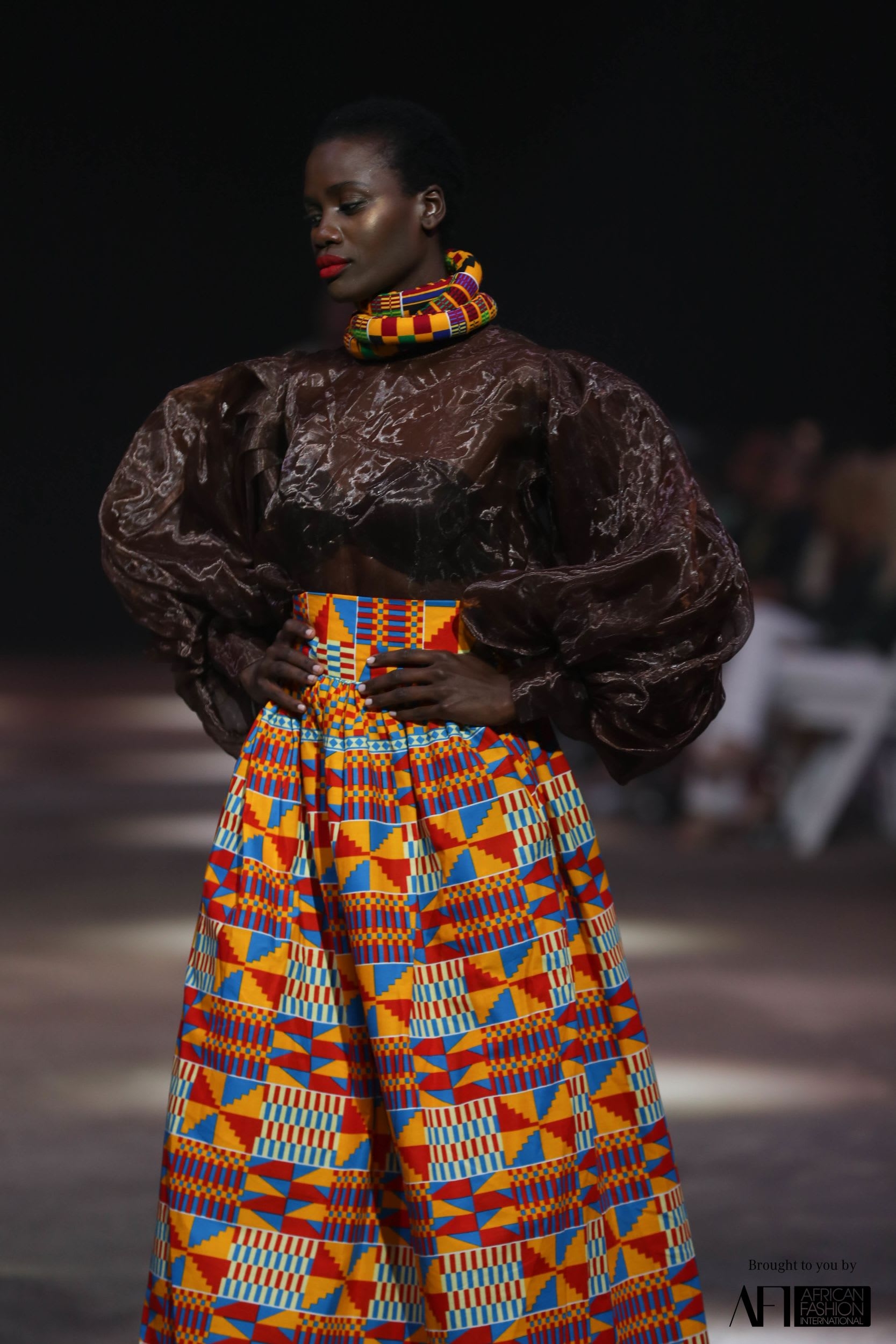 Lumiere Couture Represents Ghana @ AFI Cape Town Fashion Week 2018