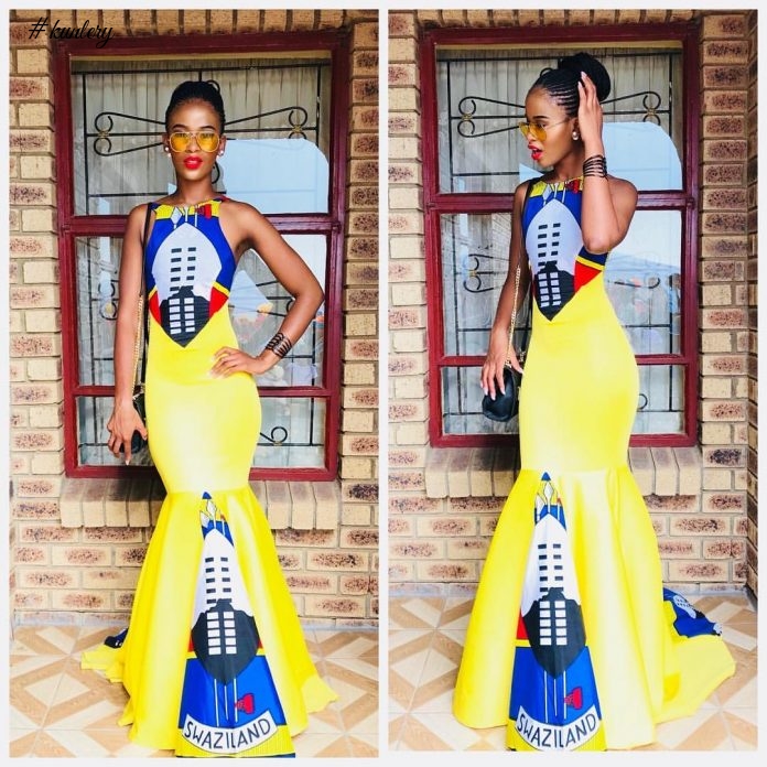 Mbali S’lindo Dlamini Gives Us Black & Yellow Magic In This Swaziland Fashion Bomb