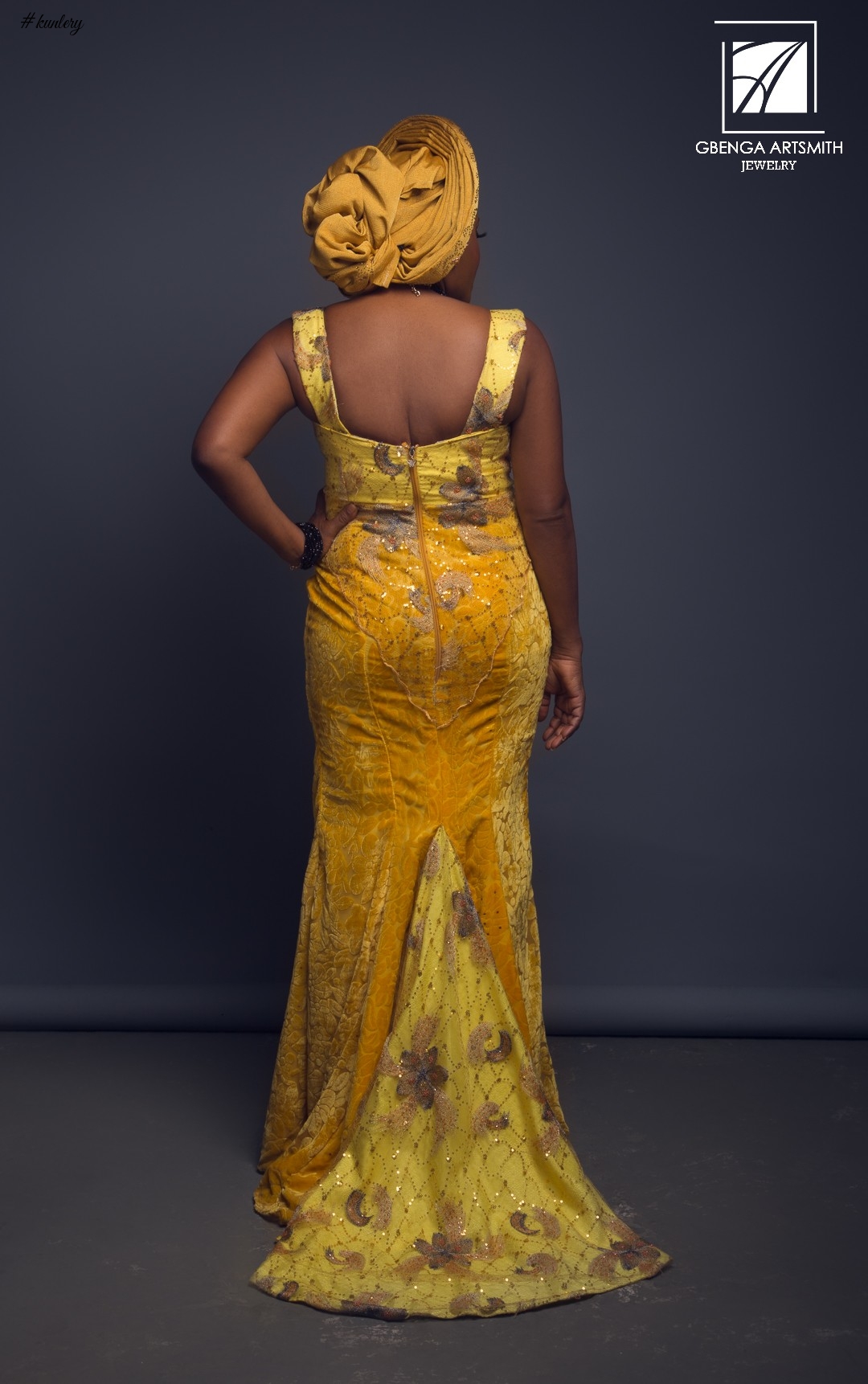 Banke Meshida-Lawal, Funke Bucknor-Obruthe Model Jewelry Brand Gbenga Artsmith “The Jollof Collection”