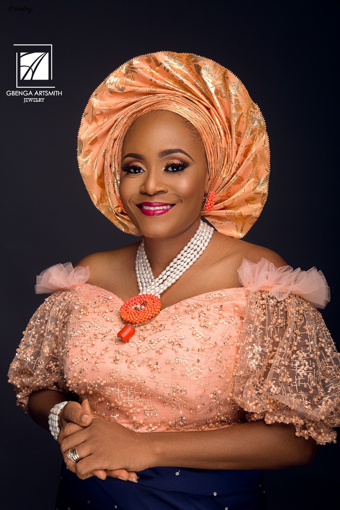 Banke Meshida-Lawal, Funke Bucknor-Obruthe Model Jewelry Brand Gbenga Artsmith “The Jollof Collection”