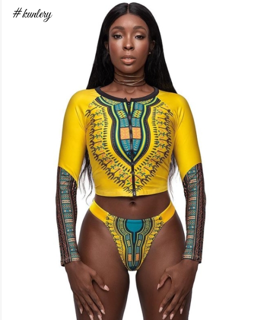 One Of These Dashiki Print Bikinis Is A Must Have For All Ladies
