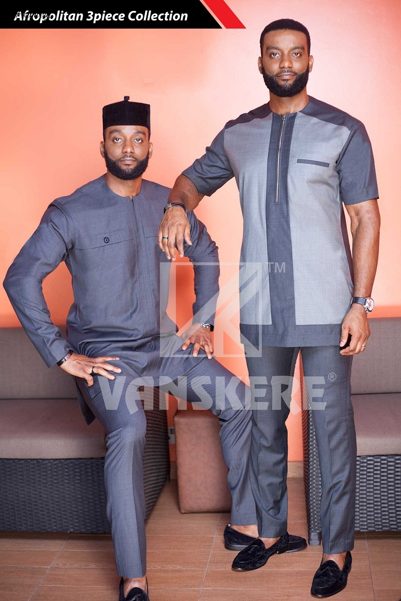 For The Stylish Men – VANSKERE Unveils Its Afropolitan 3-Piece Collection
