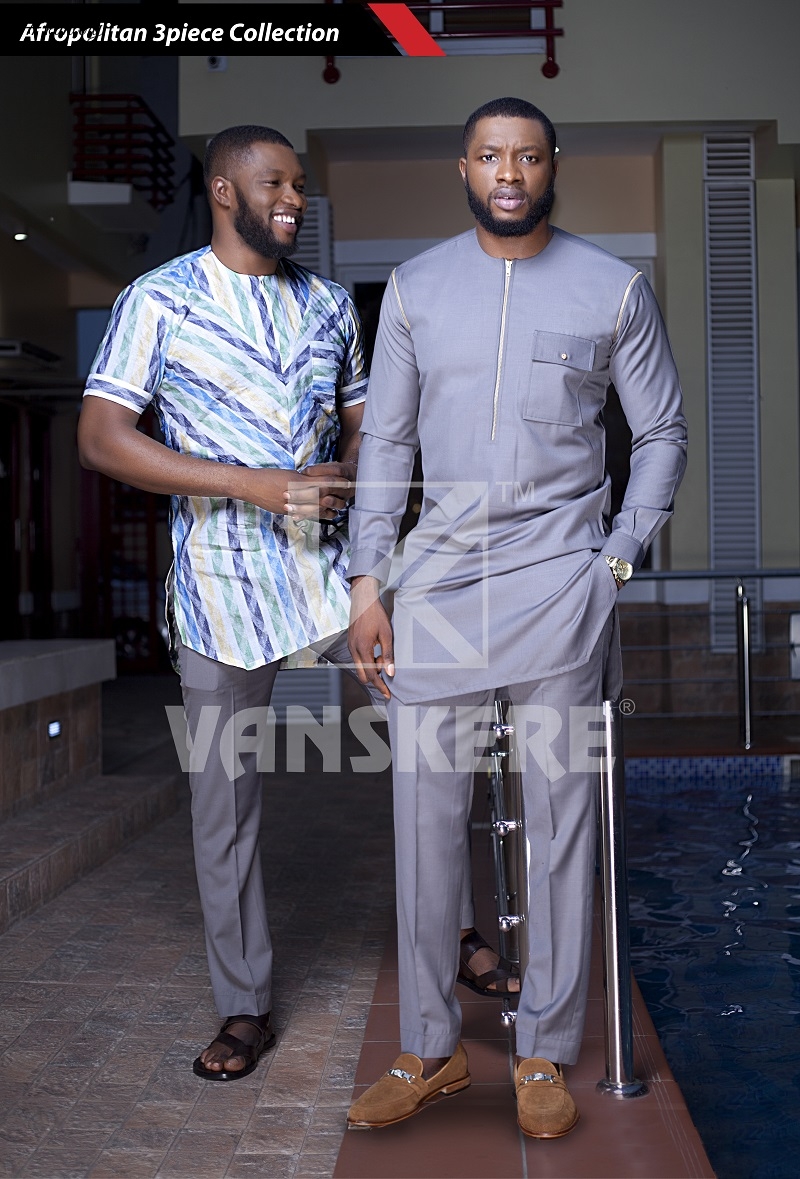 For The Stylish Men – VANSKERE Unveils Its Afropolitan 3-Piece Collection