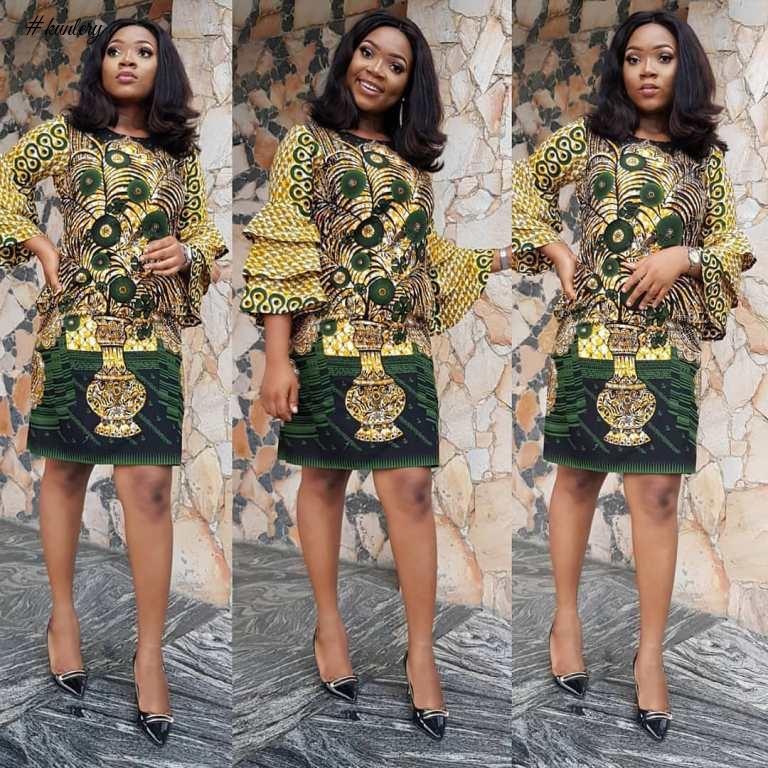 THE NEW TREND OF SLAYING THE LATEST ANKARA STYLES