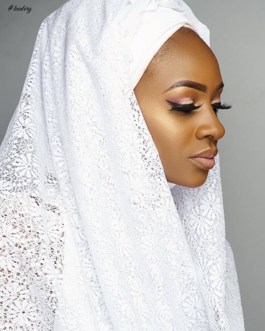 Ex #BBNaija Housemate Anto Leky Is A Beautiful Muslim Bride In New Photos