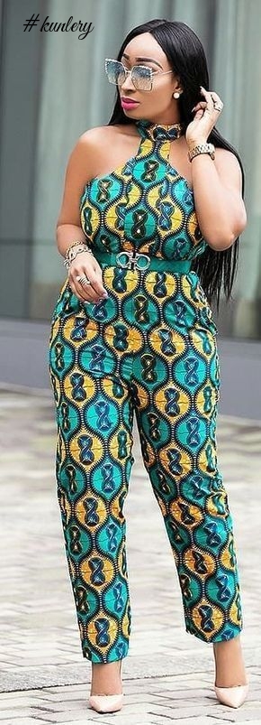 10 Showstopping African Print Jumpsuits To Rock This Weekend