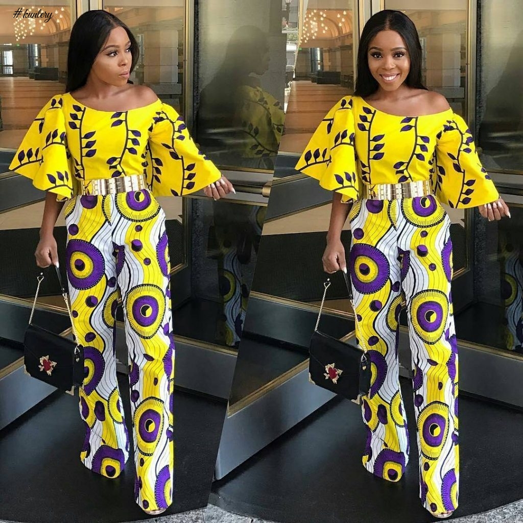 10 Showstopping African Print Jumpsuits To Rock This Weekend