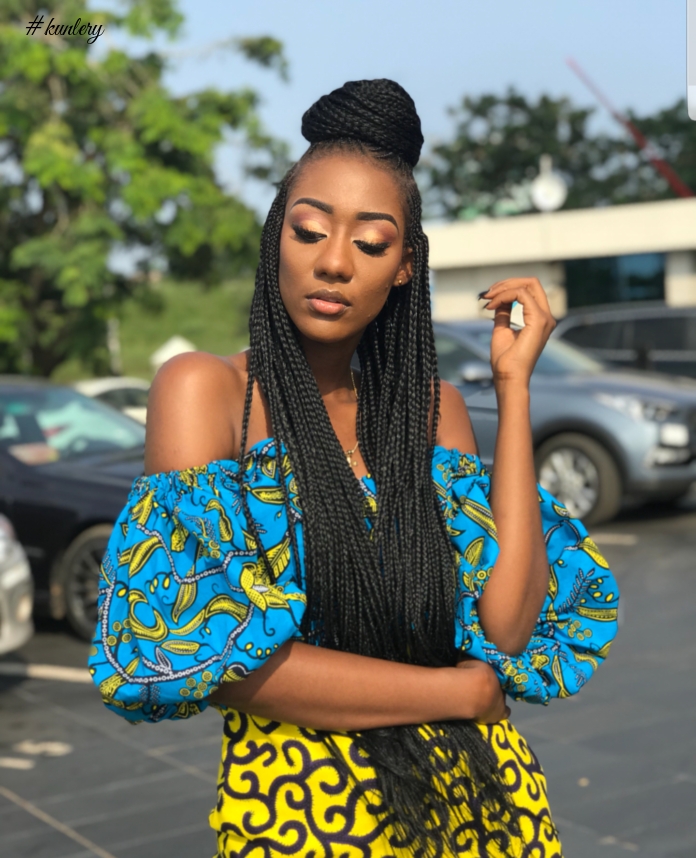 Radio Personality Regina Van Helvert Is Extremely Alluring In Spaghetti African Print